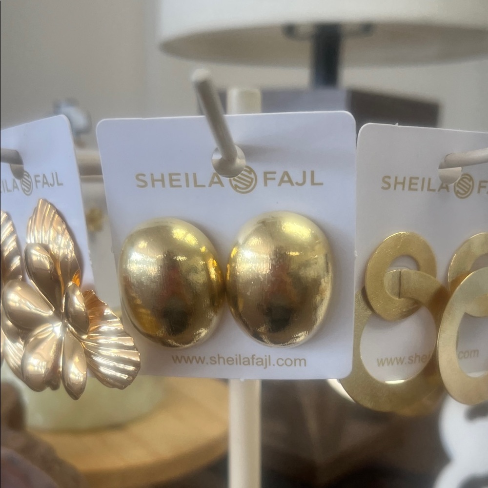 Sheila Fajl Gold Earrings